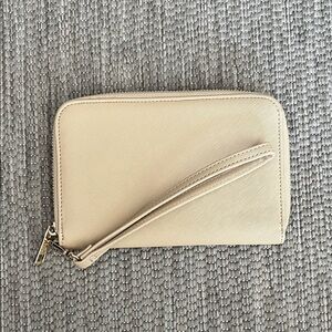 Lost + Wander Creamy Tan Passport Wallet